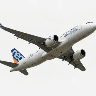 Plane, a flash card photograph for children