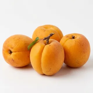 Apricot, a flash card photograph for children