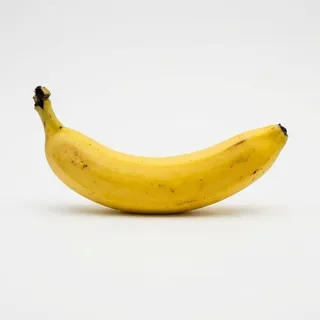 Banana, a flash card photograph for children