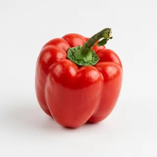 Pepper, a flash card photograph for children