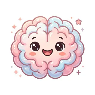 Brain, a flash card photograph for children