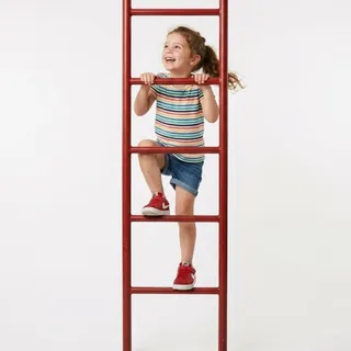 Climbing, a flash card photograph for children