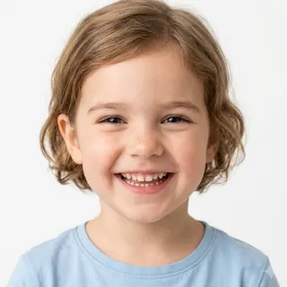 Head, a flash card photograph for children
