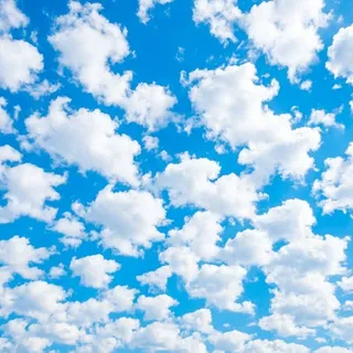 Cloud, a flash card photograph for children