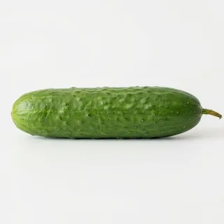 Cucumber, a flash card photograph for children