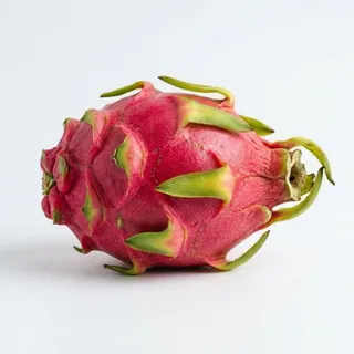 Dragon fruit, a flash card photograph for children