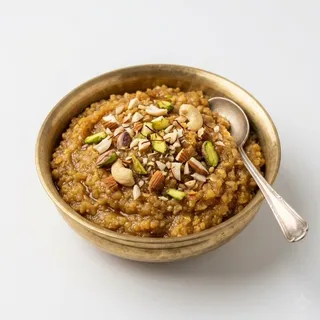 Halwa, a flash card photograph for children