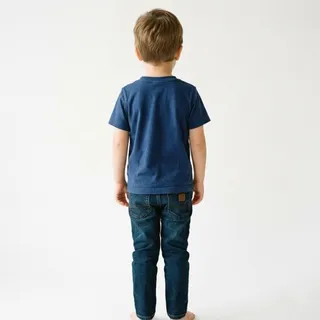 Back, a flash card photograph for children