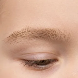 Eyebrow, a flash card photograph for children