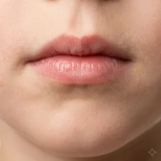 Lip, a flash card photograph for children