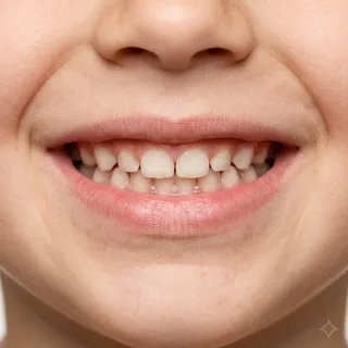 Mouth, a flash card photograph for children