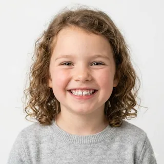Tooth, a flash card photograph for children