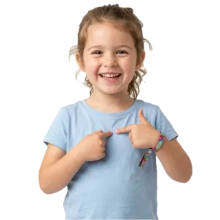 I, a flash card photograph for children