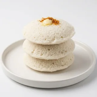 Idli, a flash card photograph for children