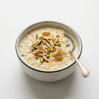 Kheer, a flash card photograph for children