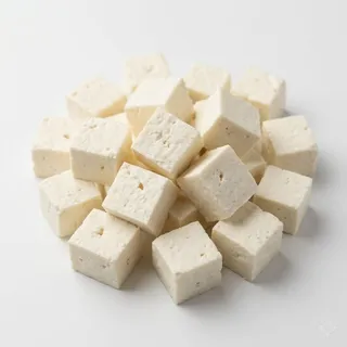 Paneer, a flash card photograph for children