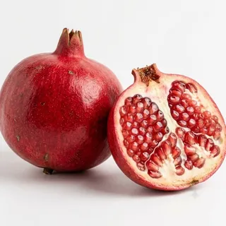 Pomegranate, a flash card photograph for children