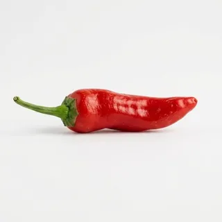 Chili, a flash card photograph for children