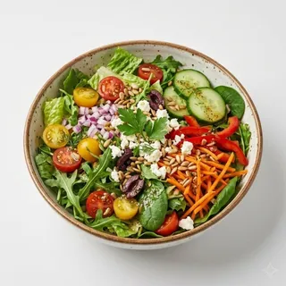 Salad, a flash card photograph for children