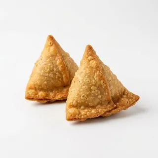 Samosa, a flash card photograph for children