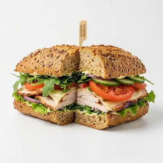 Sandwich, a flash card photograph for children
