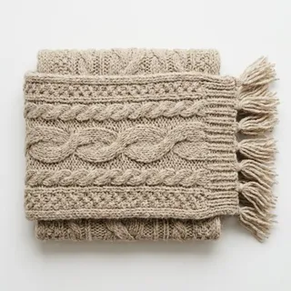 Scarf, a flash card photograph for children
