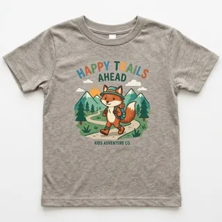 T-shirt, a flash card photograph for children