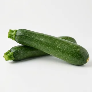 Zucchini, a flash card photograph for children